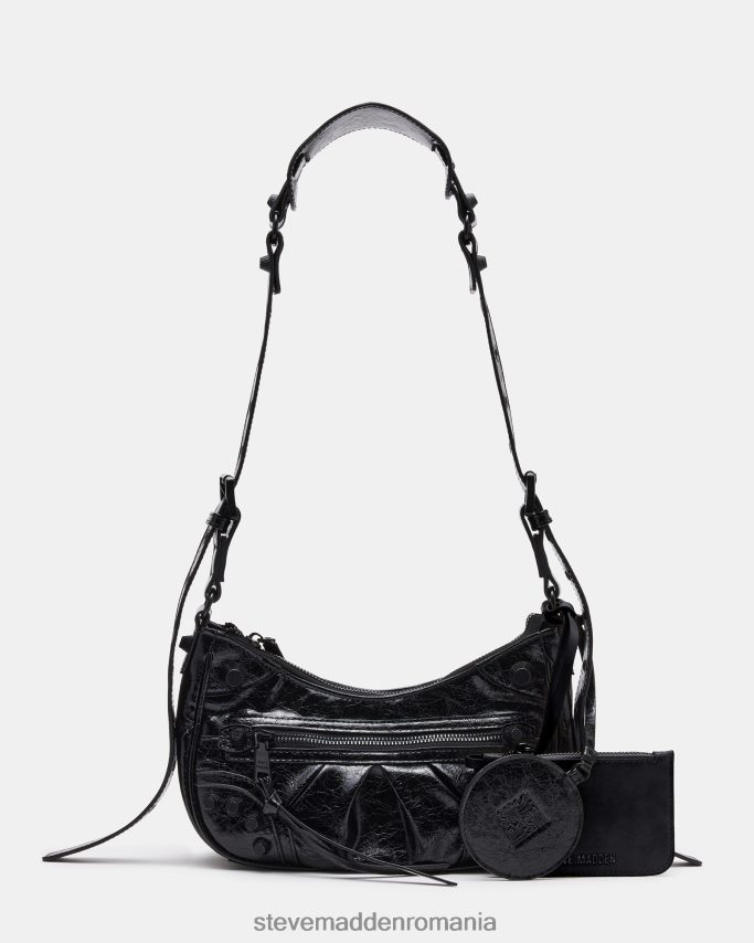 Steve Madden unisex strălucind negru sac 2L84L0382