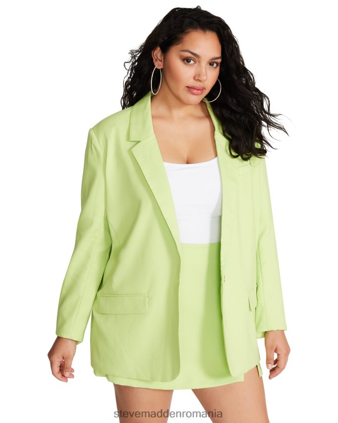 Steve Madden femei blazer kaira verde purtare 2L84L0593