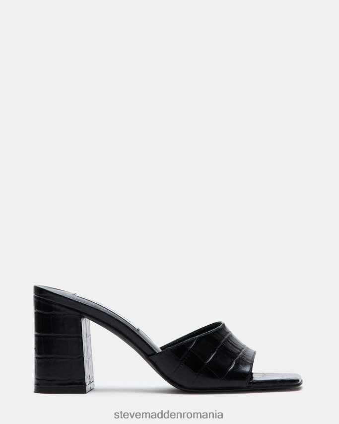 Steve Madden femei alaya crocodil negru încălţăminte 2L84L0527